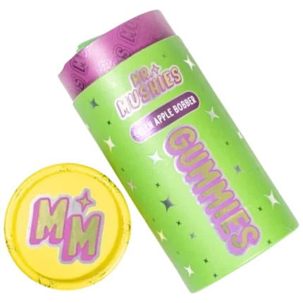 Mr Mushies Green Apple Bobber Gummies